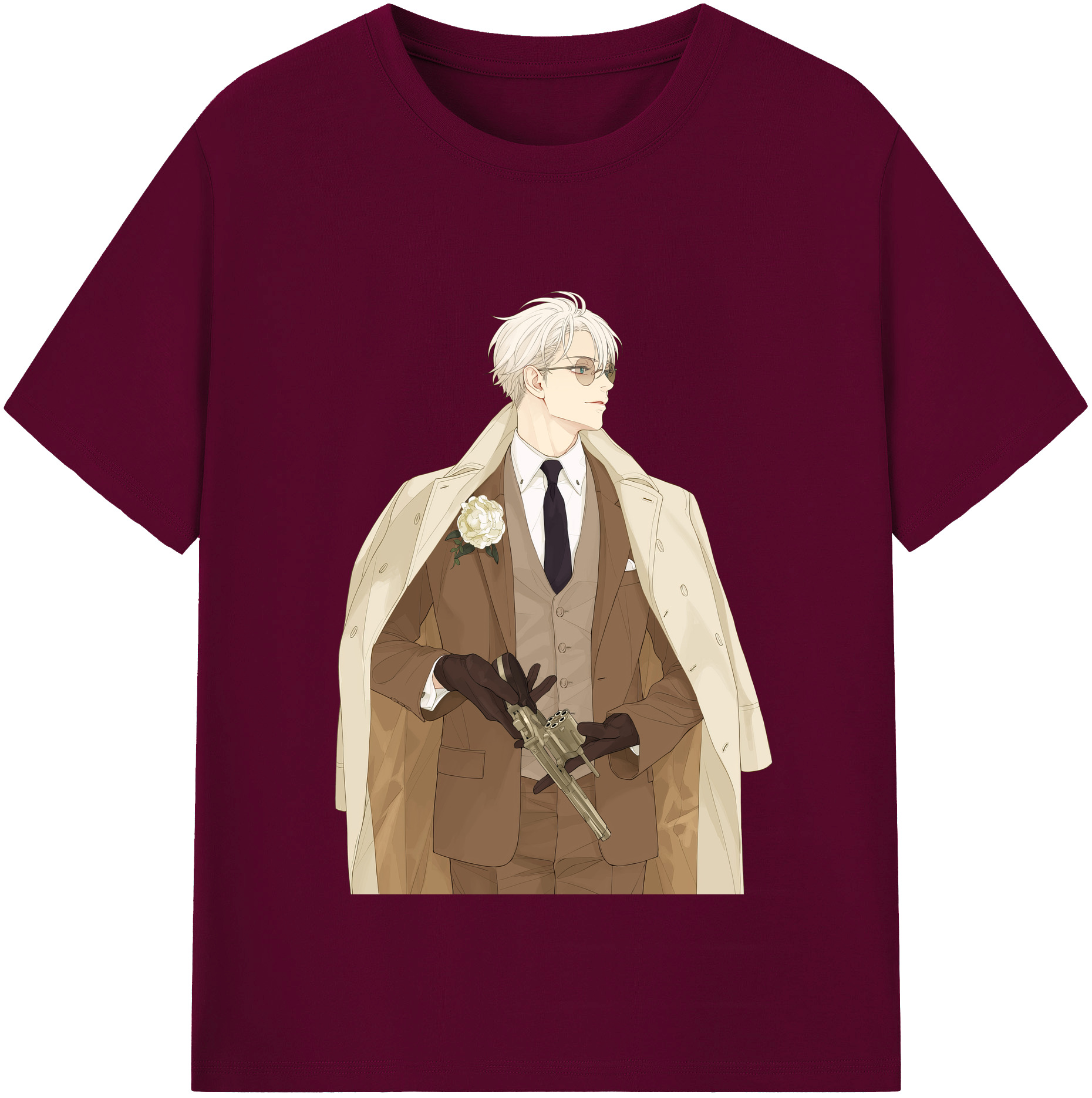 （画像用） 呪術廻戦 Jujutsu Kaisen レディースカジュアルプリントTシャツ（綿100％）